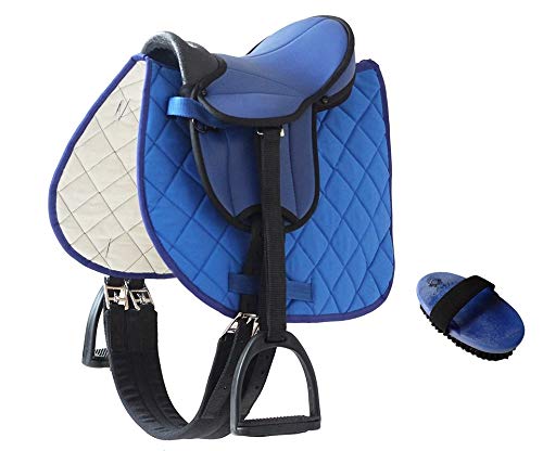 Markgraf German Riding My Little Pony - Set de silla de montar Shetty con cepillo accesorio, color azul