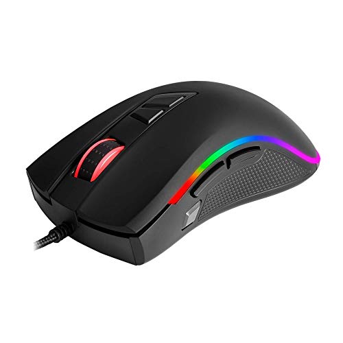 Mars Gaming MM318, Ratón PC RGB, 24000 DPI, Óptico, Botón SNIPE, Grip Magnético