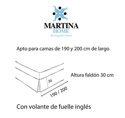 Martina Home Canada Cubre Canapé, Blanco, Cama de 90