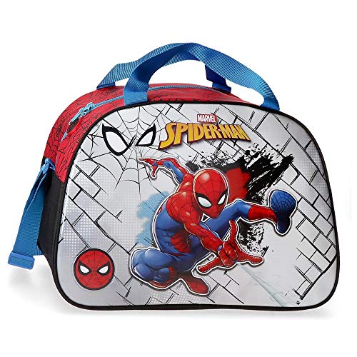 Marvel Spiderman Red Bolsa de Viaje, 40cm, Rojo