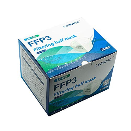 Mascarilla FFP3 NR Ultra Seguridad - 5 capas - CE2163 - EN 149:2001 +A1:2009 (30)