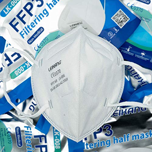 Mascarilla FFP3 NR Ultra Seguridad - 5 capas - CE2163 - EN 149:2001 +A1:2009 (30)