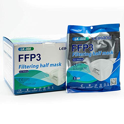 Mascarilla FFP3 NR Ultra Seguridad - 5 capas - CE2163 - EN 149:2001 +A1:2009 (30)