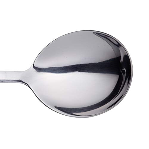 masterclass Stainless Steel Soup Spoons, 17.5 cm (7") (Set of 2)