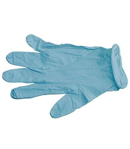 MAURER 15030634 Guantes Desechables Nitrilo Talla 7 M Caja Unidades, M (Paquete de 100)