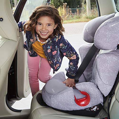 Maxi-Cosi Rodi AirProtect - Asiento infantil para coche con altura regulable y posición de descanso cómoda, grupo 2/3 (15-36 kg), útil a partir de 3,5 a 12 años, color marrón