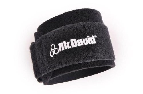 McDavid 486 Brazalete para Codo de Tenista, Unisex adulto, Negro/Gris, Única