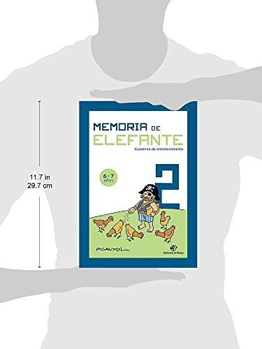 Memoria de elefante: Cuaderno para Segundo De Primaria: Juegos para 6 y 7 años: segundo de primaria - Cuadernillo de actividades: 2 (Cuaderno de actividades)