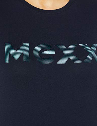 Mexx T-Shirt Short Sleeve Camiseta, Capitán del Cielo, M para Mujer