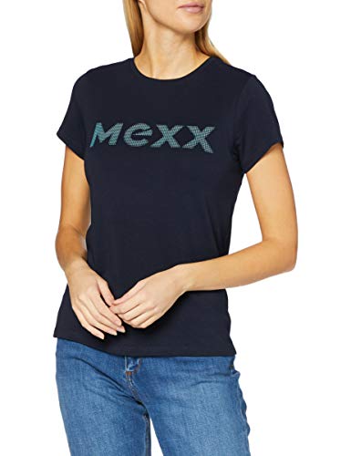 Mexx T-Shirt Short Sleeve Camiseta, Capitán del Cielo, M para Mujer