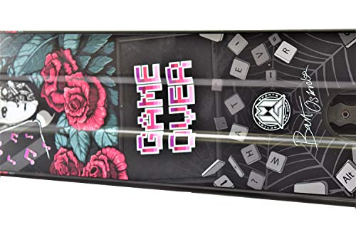 MGP Madd Gear MFX Oskroba Signature - Cubierta para patinete (4,8 x 20,5 pulgadas), color negro