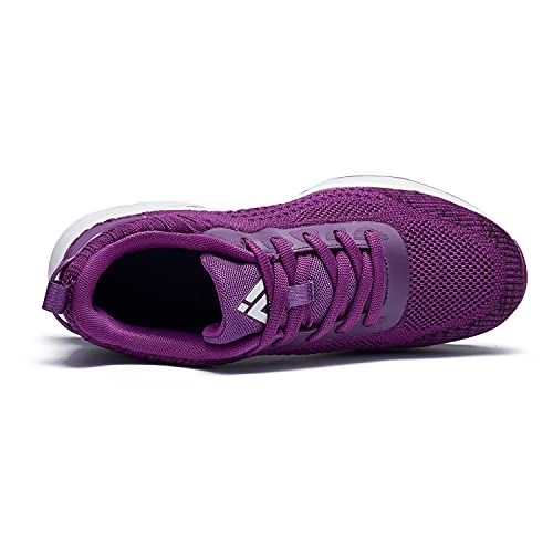 Mishansha Zapatillas Deportivas de Mujer Aire Cordones Calzado de Deporte Transpirable Antideslizante Zapatos Running para Correr Caminar Trabajar Fitness Sneakers 36-42