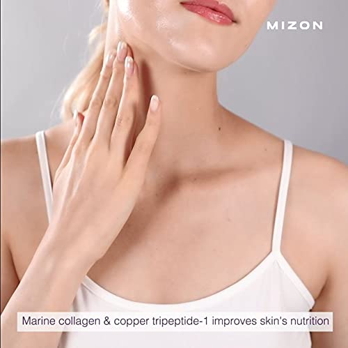 [Mizon] Crema Power Lifting de Colágeno (75ml) Hidratante Intensivo con 75% de Extracto de Colágeno Marino, Cosmético Coreano {Collagen Power Lifting Cream}