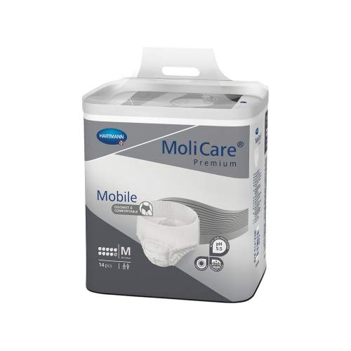 MoliCare® Premium Mobile - Móvil (10 gotas, tamaño mediano, UnitCount 14)