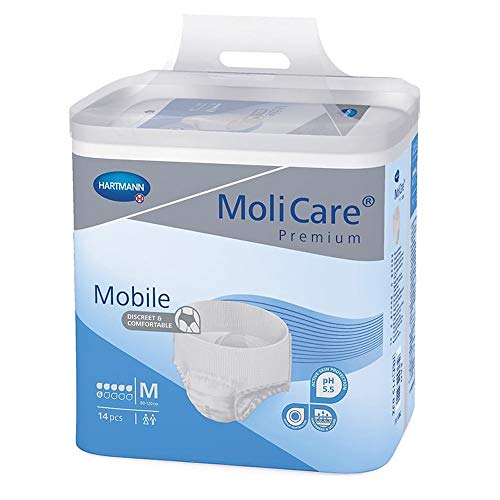 MoliCare Ropa interior móvil premium, tamaño mediano, funda 56 (4/14s)