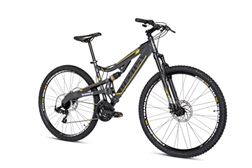 Moma Bikes Bicicleta Montaña SHIMANO Equinox 5.0 29" aluminio, 24v, doble freno disco, doble susp. (Varias Tallas)