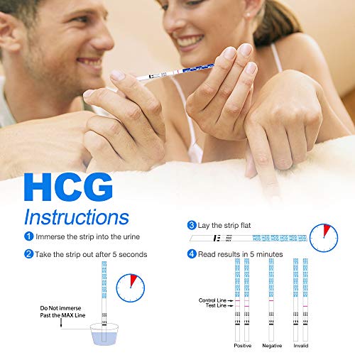 MOMMED Tiras de pruebas de embarazo (HCG20) con 20 vasos de orina gratis, Test de embarazo rápidas y fiables, detección temprana, Test embarazo ultrasensibles para mujeres