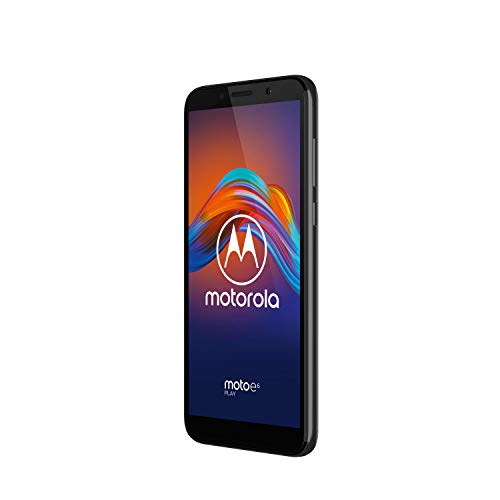 Motorola Moto E6 Play - Pantalla 5,5", Procesador Mediatek MT6739, 4 cores 1.5ghz, Cámara Frontal 5MP y cámara Trasera 13MP, 2GB de RAM, 32GB, Android 9.0, Dual SIM, Gris