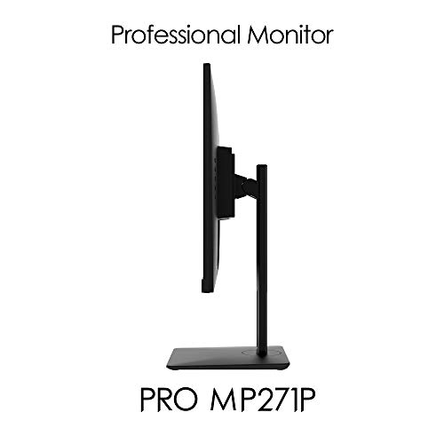 MSI Pro MP271P - Monitor de 27" IPS (1920 x 1080p, 60 Hz , Ratio 16:9, 5 ms de repuesta,250 nits, soporte ajustable, soporte VESA)