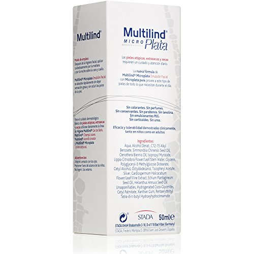 Multilind Emulsión facial para pieles atópicas, extrasecas y secas -50ml