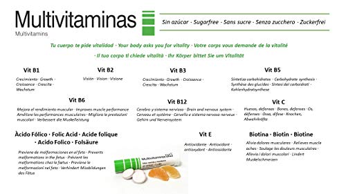 MULTIVITAMINAS PH con 20 comprimidos efervescentes, 10 vitaminas que te aportaran energía y vitalidad.