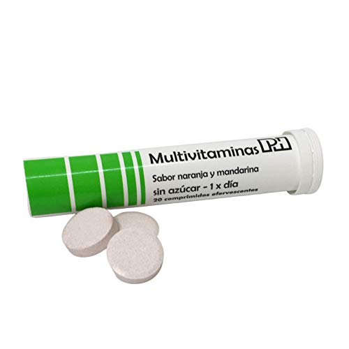 MULTIVITAMINAS PH con 20 comprimidos efervescentes, 10 vitaminas que te aportaran energía y vitalidad.