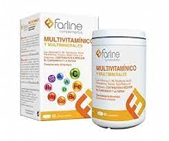 MULTIVITAMINICO + MULTIMINERALES FARLINE 60 COMPRIMIDOS