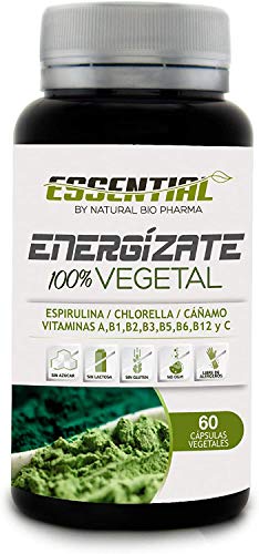 Multivitamínico Total | Fortalece tus defensas y protege tu Sistema Inmune | Vitamina C, A, B1, B2, B3, B5, B6 y B12 + Espirulina + Chlorella | Aporte eficaz de energía y vitalidad | 60U.