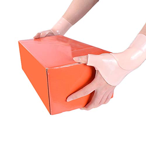 Muñequera de gel para muñeca – Alivia el dolor de las articulaciones del pulgar, túneles carpianos, tendinitis, mecanografía, lavado y golf 2 piezas (desnuda)