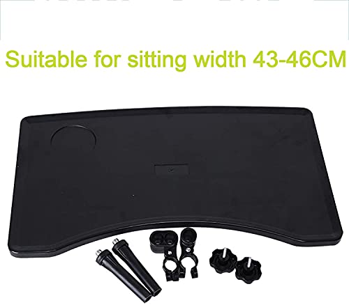 N\A Bandeja de Caminatas para sillas de Ruedas, Mesa de Comedor Profesional Anti de Alquiler de Silla de Ruedas, Accesorios adecuados para Personas Mayores para Comer y Leer en la Silla de Ruedas