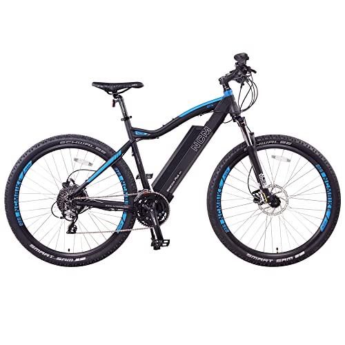 NCM Moscow Plus Bicicleta eléctrica de montaña, 250W, Batería 48V 16Ah • 768Wh (27,5" Negro Plus)