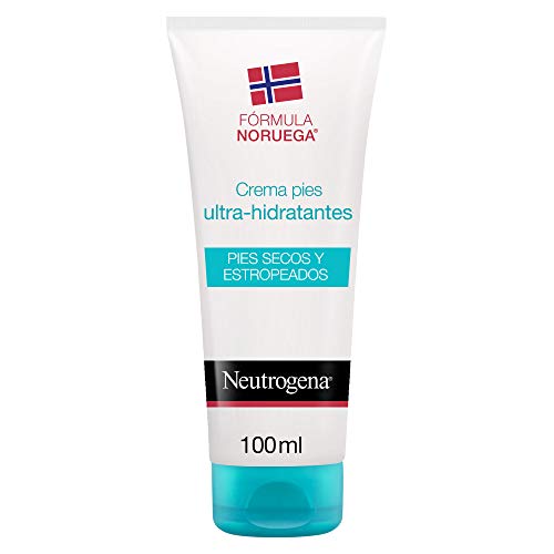 Neutrogena Crema De Pies Ultra Hidratante, Pies Secos Y Estropeados, Negro, 100 Mililitro