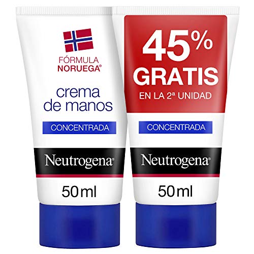 Neutrogena Cuidado Manos, Duplo crema de manos concentrada - 2 x 50 ml