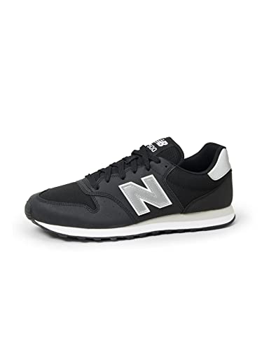 New Balance GM500NAY, Zapatillas Hombre, Black/Silver, 44 EU