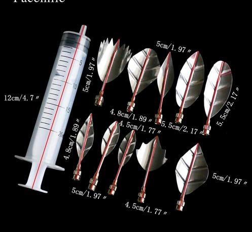 Niady Jeringas Gelatina, Pudín de Decoración de Pasteles Juego de herramientas de bricolaje 10 agujas + 1 jeringa gelatina arte Herramientas Ktichen A