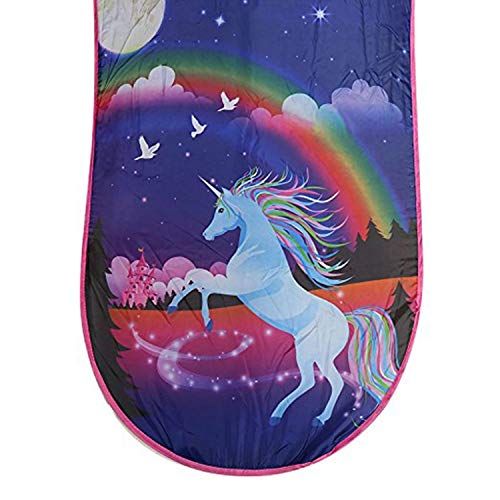 Nifogo Tiendas de ensueño, Carpa de Ensueño Wizard World, fantasía Interior de la Cama Redes de Regalo, Children Cama Tienda de Campaña (Fantasía Unicornio)