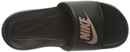 Nike W VICTORI One Slide, Zapatillas Deportivas Mujer, Black Mtlc Red Bronze Black, 38 EU