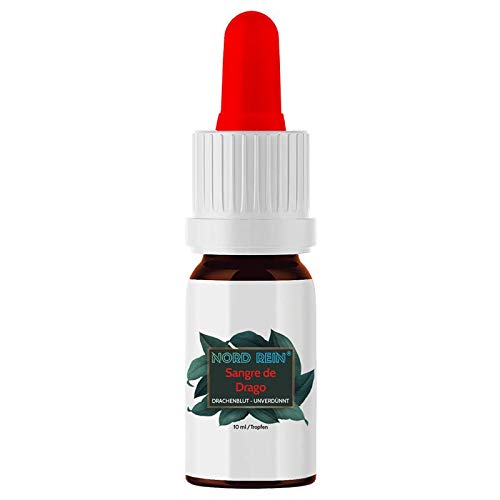 NORD REIN® 2 x sangre de dragón - Sangre de Drago (20ml) de cosecha silvestre en Perú - Croton Lechleri - Sangre de Grato - un antiguo remedio universal de la población indígena, ¡sin diluir!