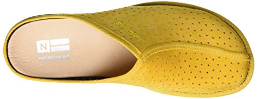 Nordikas Tex, Pantuflas Mujer, Amarillo, 40 EU