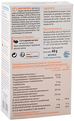 Nutergia Ergyfosforyl Complemento Alimenticio - 60 Cápsulas