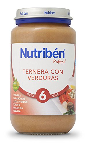 Nutribén Ternera con Verdura Potito 250g