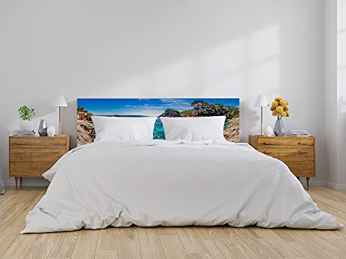 Oedim Cabecero Cama Paisaje Marino Mallorca Islas Baleares, cabecero Decorativo para Camas, decoración para Habitaciones