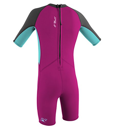 ONEILL WETSUITS Reactor Spring - Traje de Neopreno Infantil, Infantil, Toddler Reactor Spring, Berry/Ltaqua/Graph, 3 años