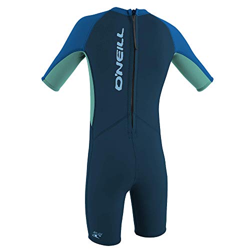 O'Neill Wetsuits Toddler Reactor 2mm Spring Traje de Neopreno, Infantil, Pizarra/Cielo/Océano, 1