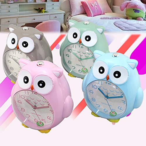 Openg Despertador luz Amanecer Reloj Despertador analogico Los niños Reloj Relojes Digitales Cuarto de baño Reloj Los niños Reloj de Alarma Blue