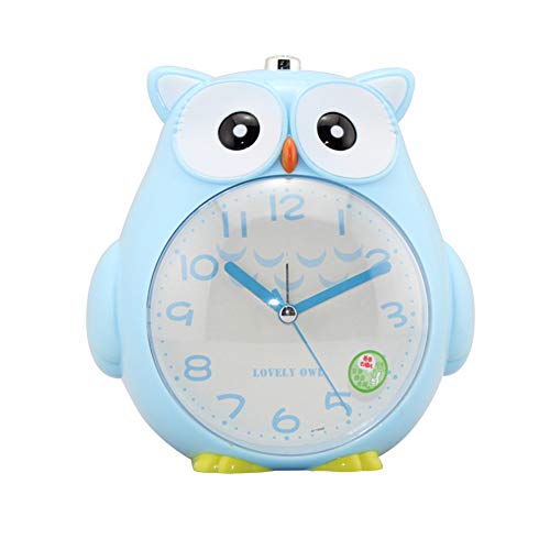 Openg Despertador luz Amanecer Reloj Despertador analogico Los niños Reloj Relojes Digitales Cuarto de baño Reloj Los niños Reloj de Alarma Blue