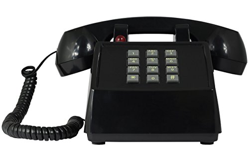 OPIS PushMeFon Mobile: móvil de sobremesa/teléfono Fijo con sim/teléfono móvil para Mayores/teléfono Retro móvil con Disco de marcar (Negro)