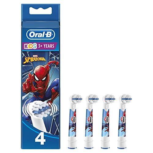 Oral-B Kids - Cabezales de repuesto con personajes de Marvel Spider-Man