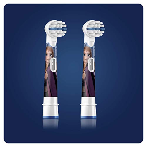 Oral-B Stages Power Kids Disney Frozen- Recambios para cepillo eléctrico, 2 unidades