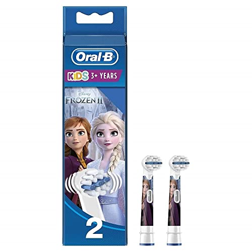 Oral-B Stages Power Kids Disney Frozen- Recambios para cepillo eléctrico, 2 unidades